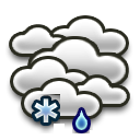 Overcast Moderate snow 